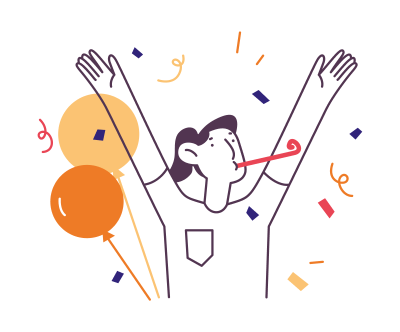 blog congratulations