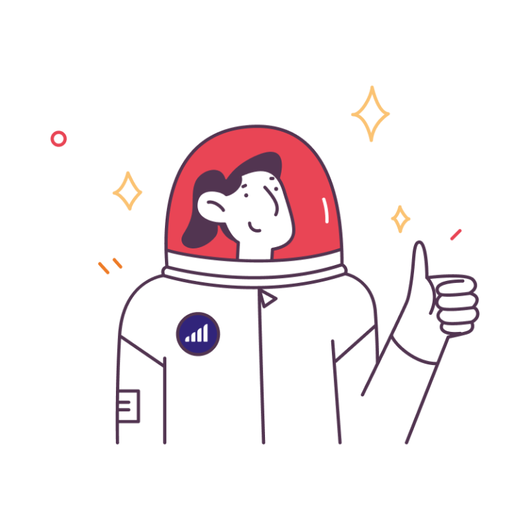 blog space woman
