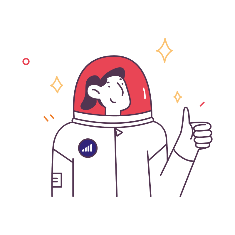 blog space woman